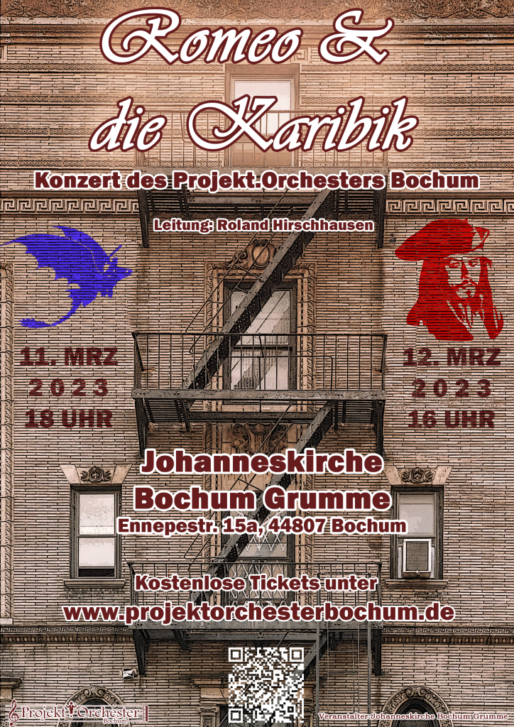 Konzert Projekt.Orchester Bochum: Romeo & die Karibik